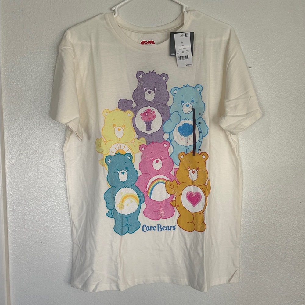 Grayson Threads Cream Care Bears Tee